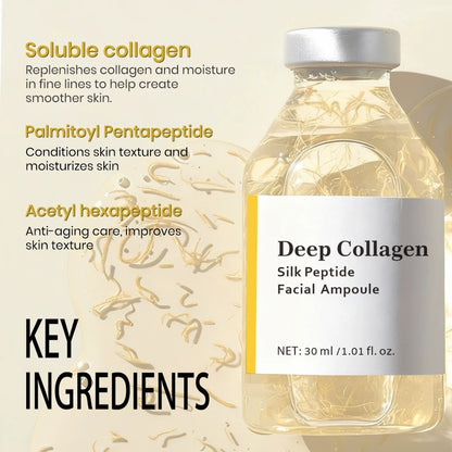 Deep Collagen Silk Ampo | Silk Peptide Serum